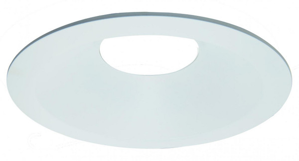 Elco Lighting - ELL6812W - 6" DIE-CAST SHOWER TRIM FOR ELL MODULE - All White