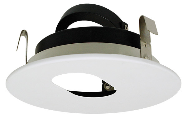 Elco Lighting - ELK4130W - 4"SLOT APERTURE TRIM FOR KOTO MODULE - Black Slot with White Trim