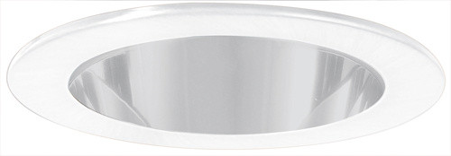 Elco Lighting - EL911W - 4" SHOWER TRIM W/CLR LENS - All White