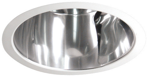 Elco Lighting - EL738C - 7" VERTICAL WALL WASH RFLCTR - Clear with White Trim