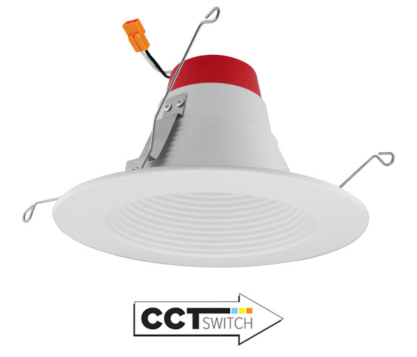 Elco Lighting - EL62127W - 5&6"14W LED INSRT DEEP BFFL 1000LMN - All White