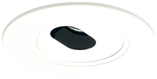 Elco Lighting - EL5420W - 5" L.V. ADJSTBL SLOT APERATURE TRIM - All White