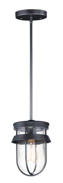 Maxim - 10268CLBK - One Light Semi-Flush Mount - Breakwater - Black