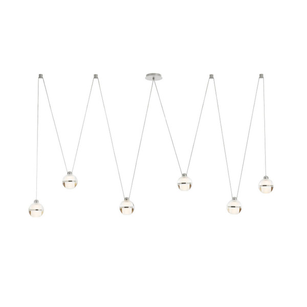 Arteriors - DLC58 - LED Chandelier - Noble - Clear/Chrome