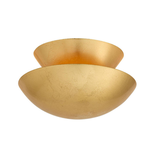 Arteriors - DFC38 - LED Flush Mount - Florko - Gold Leaf