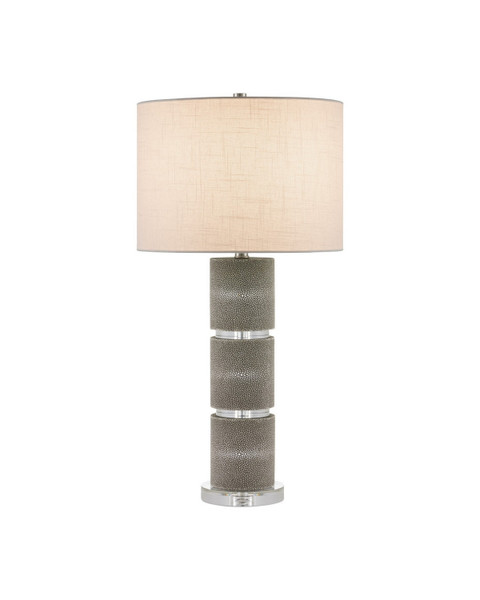 Currey and Company - 6000-1034 - One Light Table Lamp - Lofitt - Gray/Clear