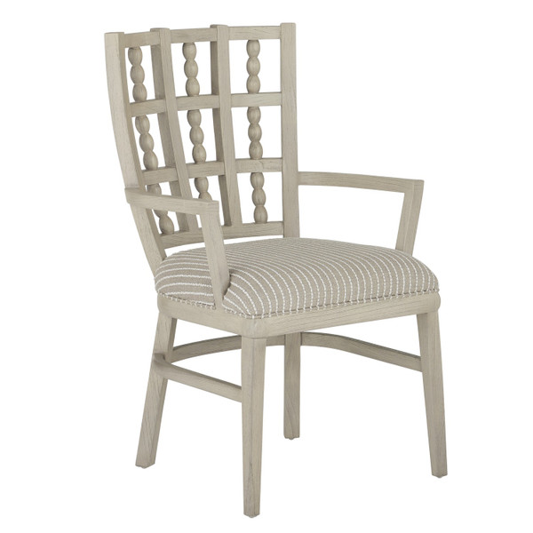 Currey and Company - 7000-0712 - Armchair - Norene Collection - Fog Gray