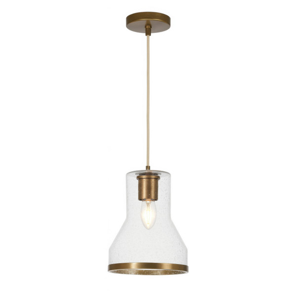 Varaluz - 580M01ATB - One Light Pendant - Alicia - Antique Bronze