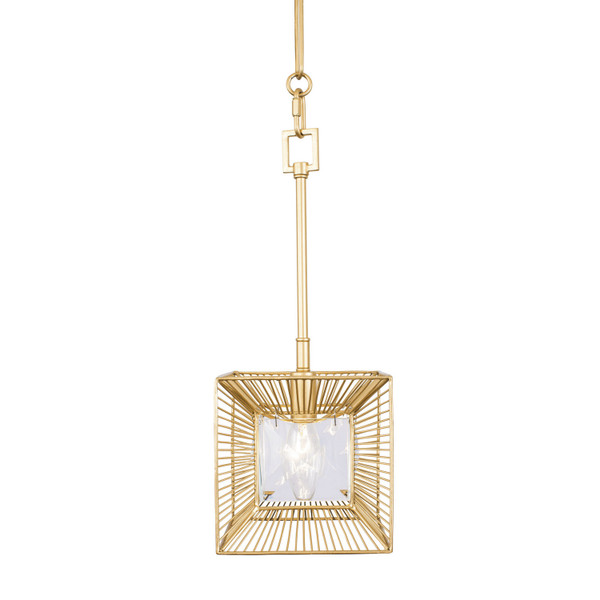 Varaluz - 366M01FG - One Light Mini Pendant - Arcade - French Gold