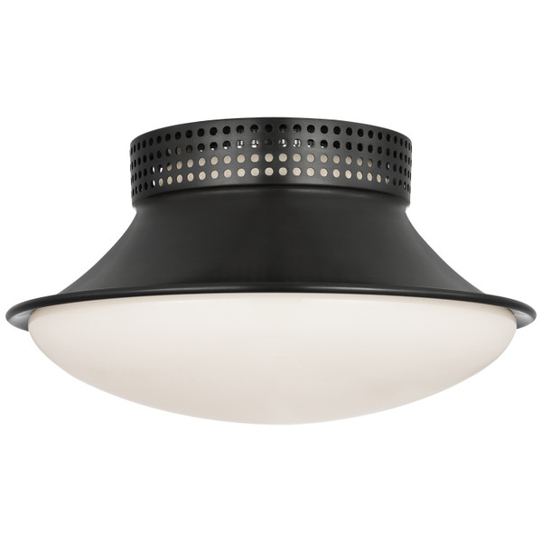 Visual Comfort Signature - KW 4057BZ-WG - LED Flush Mount - Precision - Bronze
