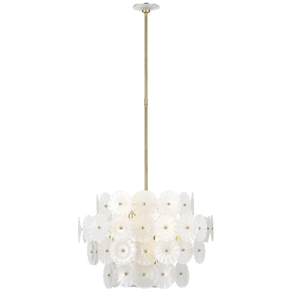 Visual Comfort Signature - JN 5035G-FG - LED Chandelier - Gianna - Gild