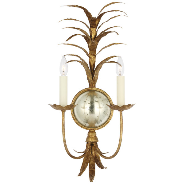 Visual Comfort Signature - CHD 2177GI - LED Wall Sconce - Gramercy - Gilded Iron