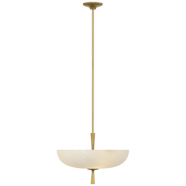 Visual Comfort Signature - ARN 5415HAB-ALB - LED Pendant - Pascal - Hand-Rubbed Antique Brass