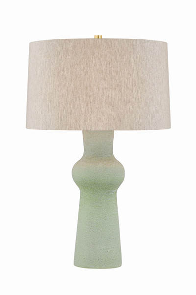 Hudson Valley - L3371-AGB/CHJ - One Light Table Lamp - Heathway - Aged Brass