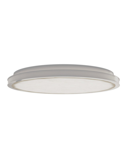 Currey and Company - 9999-0086 - LED Flush Mount - Aydan - Natural / Antique Nickel