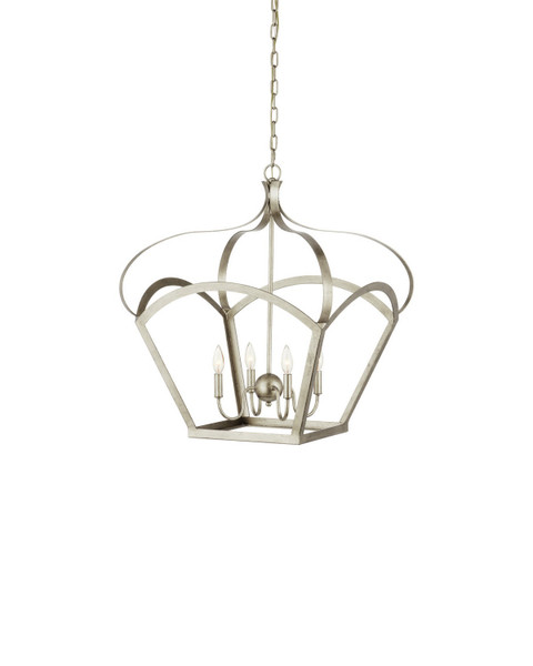 Currey and Company - 9000-1488 - Four Light Lantern - Coronet - Champagne
