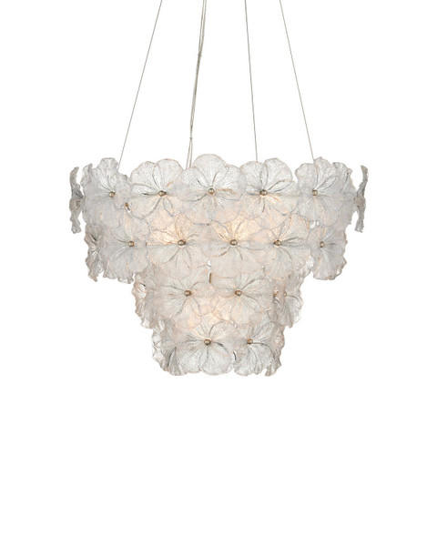 Currey and Company - 9000-1467 - Five Light Chandelier - Mallow - Clear / Champagne