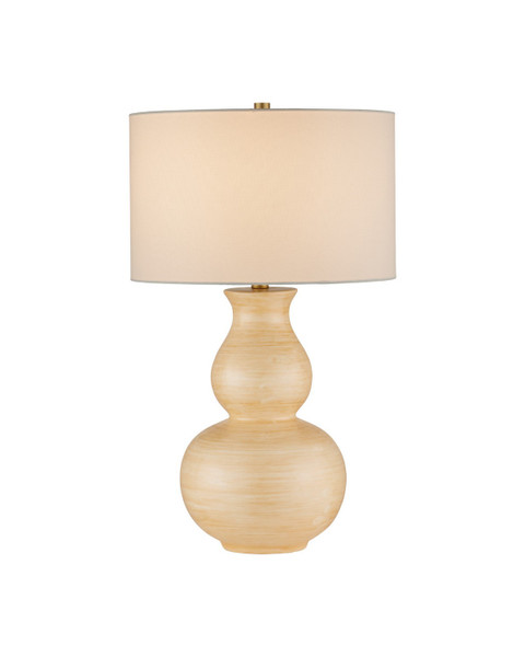 Currey and Company - 6000-1123 - One Light Table Lamp - Honorine - Yellow