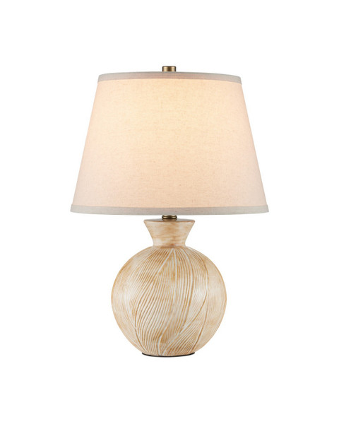 Currey and Company - 6000-1052 - One Light Table Lamp - Brushmark - Beige