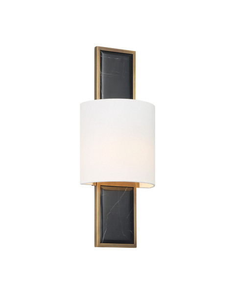 Currey and Company - 5900-0062 - LED Wall Sconce - Lowesdale - Black / Brass