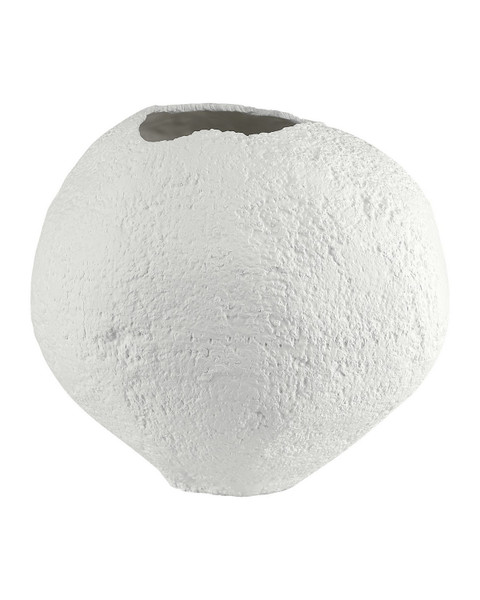 Currey and Company - 1200-1159 - Vase - Selene - White