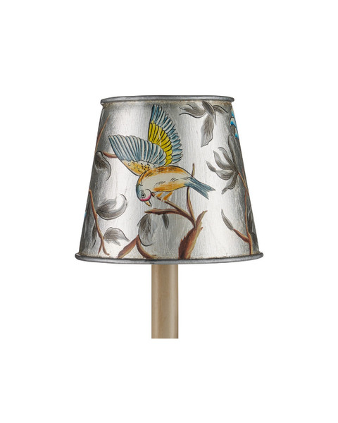 Currey and Company - 0900-0068 - Chandelier Shade - Victoria - Silver