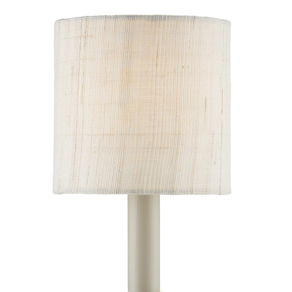 Currey and Company - 0900-0026 - Chandelier Shade - Ivory Fine Grasscloth - Light Natural
