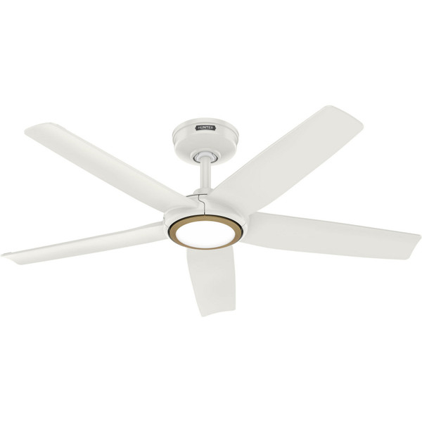 Hunter - 53641 - 44" Ceiling Fan - Zentech - Fresh White
