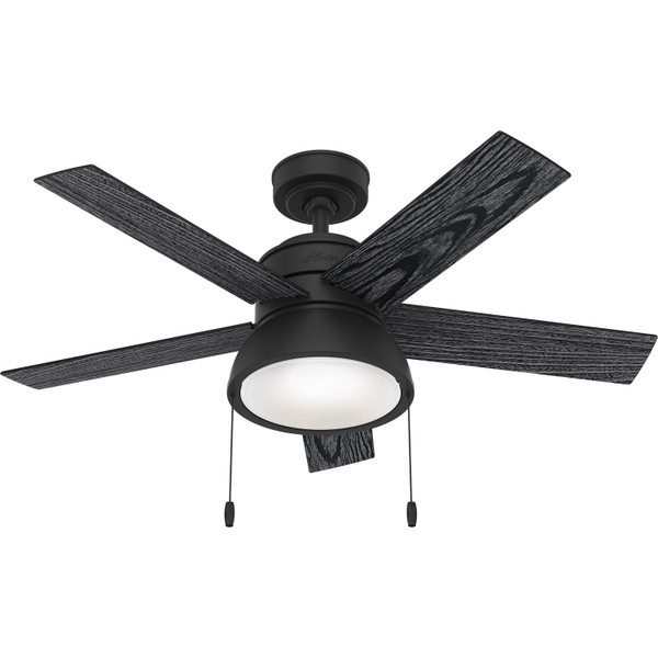 Hunter - 51139 - 44" Ceiling Fan - Lilliput - Matte Black