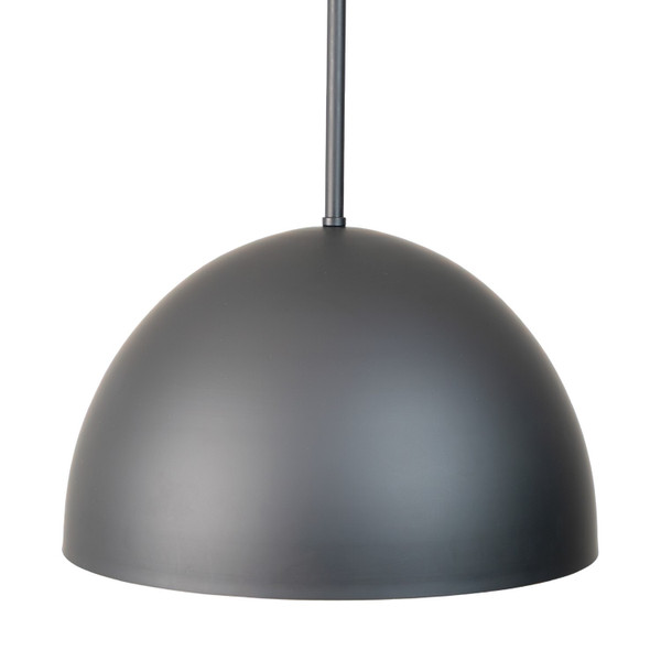 Hunter - 48126 - One Light Pendant - Erling - Matte Black