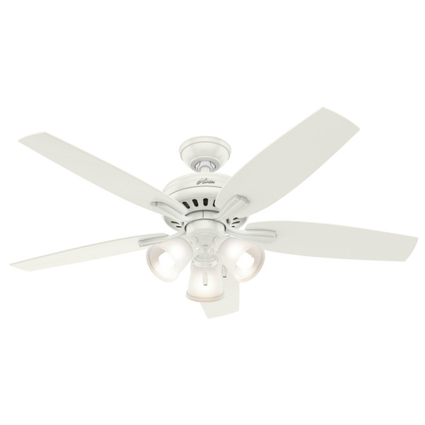 Hunter - 53316 - 52" Ceiling Fan - Newsome - Fresh White