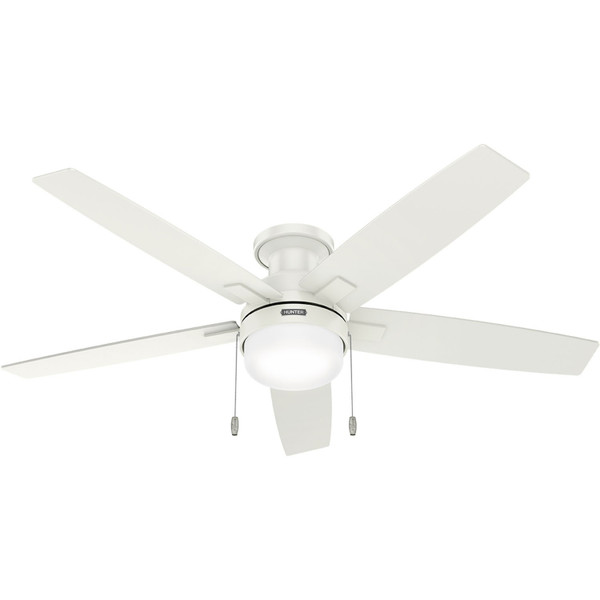 Hunter - 52835 - 52" Ceiling Fan - Anisten - Fresh White