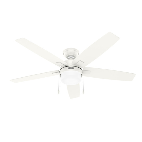 Hunter - 52487 - 52" Ceiling Fan - Anisten - Fresh White