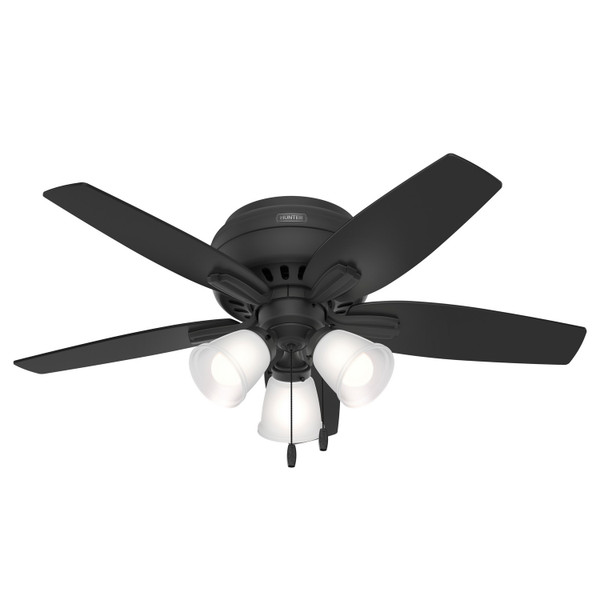 Hunter - 52393 - 42" Ceiling Fan - Newsome - Matte Black
