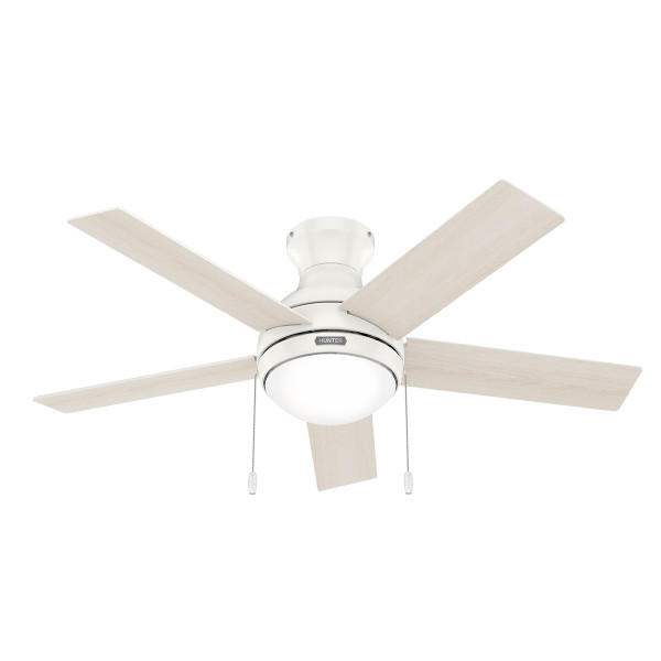 Hunter - 51448 - 44" Ceiling Fan - Aren - Fresh White