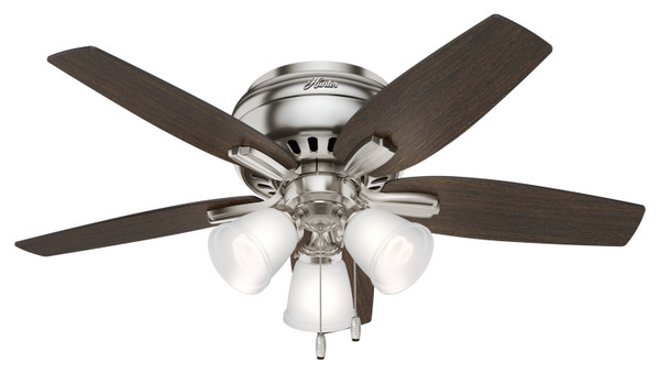 Hunter - 51079 - 42Ceiling Fan - Newsome - Brushed Nickel