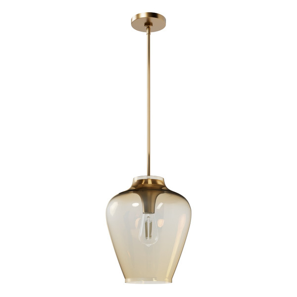 Hunter - 45236 - One Light Pendant - Vidria - Alturas Gold