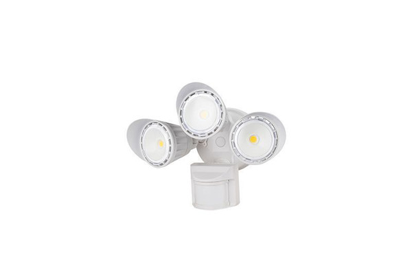 Westgate - SL-30W-50K-WH-P - LED Security Lights With Pir Sensor - White