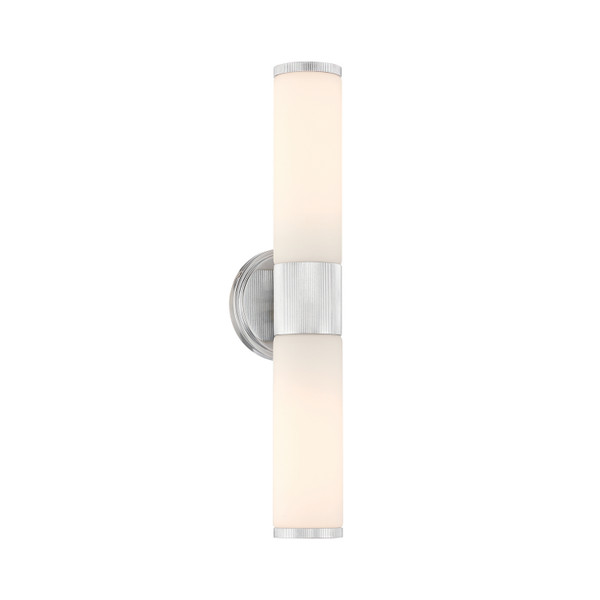 Minka-Lavery - 12062-77 - Two Light Wall Sconce - Voltelle - Chrome