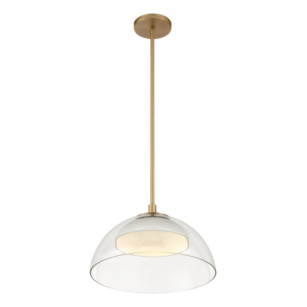 Minka-Lavery - 2036-732-L - LED Convertible Pendant/Semi-Flush - Halwynd - Legacy Brass