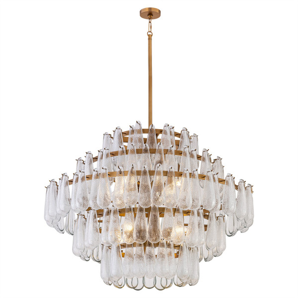 Minka-Lavery - 12655-732 - Eight Light Pendant - Vionne - Legacy Brass