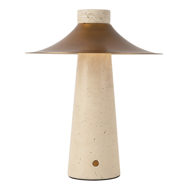 Alora - TL306910VB - LED Table Lamp - Hagen - Vintage Brass