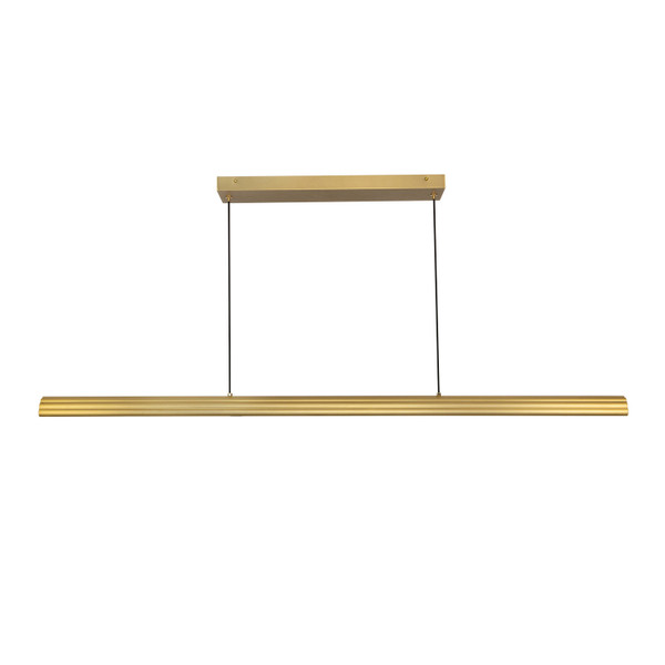 Alora - LP403148BG - LED Linear Pendant - Dottie - Brushed Gold