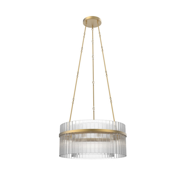Alora - CH314812VB - 12 Light Chandelier - Carlisle - Vintage Brass