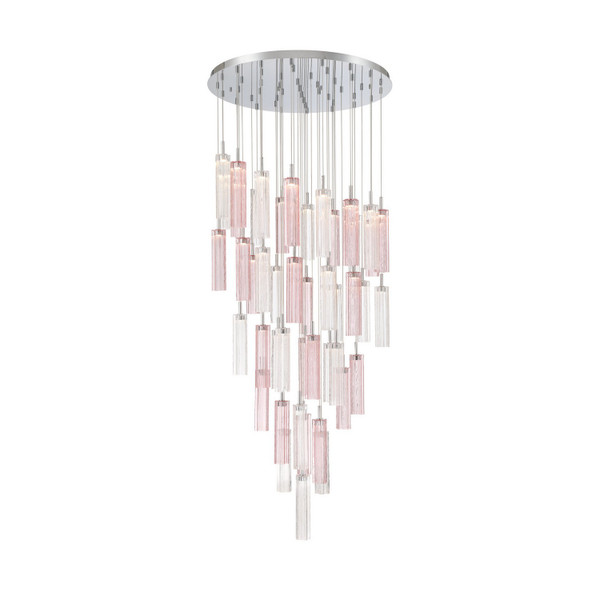 Crystorama - ADD-423-CH-SP - LED Pendant - Addis - Polished Chrome