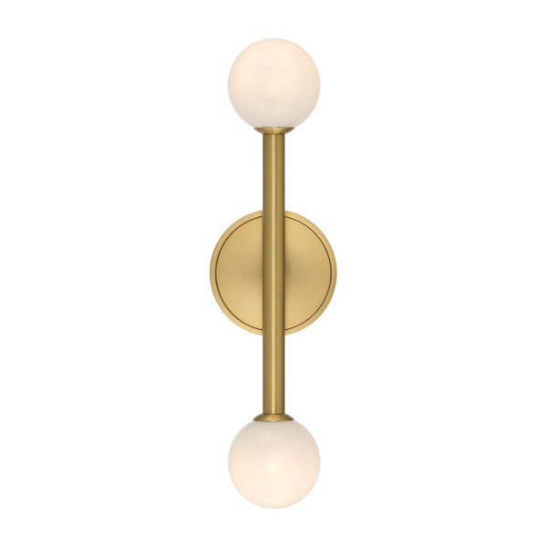 Crystorama - TRL-2801-LG - LED Bath - Terrell - Luxe Gold