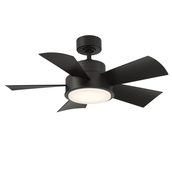 Modern Forms Fans - FR-W1802-38L-35-MB - 38"Ceiling Fan - Vox - Matte Black