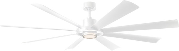Modern Forms Fans - FR-W2303-72L-MW - 72" Ceiling Fan - Aura - Matte White