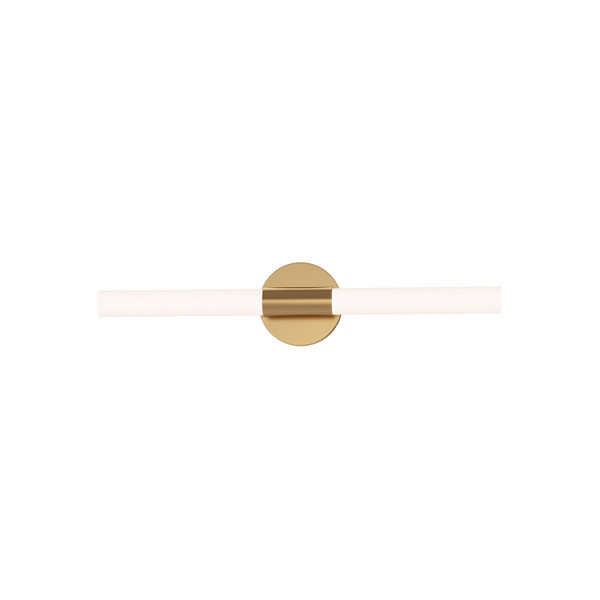 Maxim - 52512WTNAB - LED Bath Bar - Tubi - Natural Aged Brass