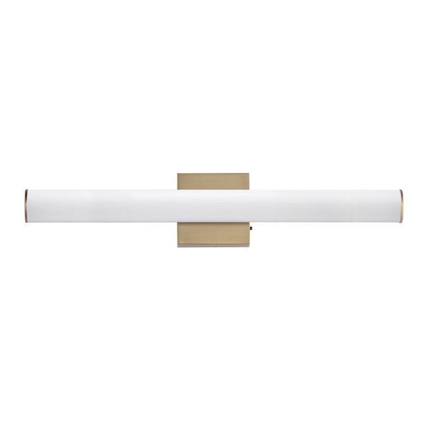 Maxim - 52152NAB - LED Bath Vanity - Rail 5CCT - Natural Aged Brass